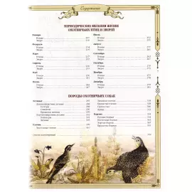 Hunting gift set with the book "The Big Book of Russian Hunting" and panels